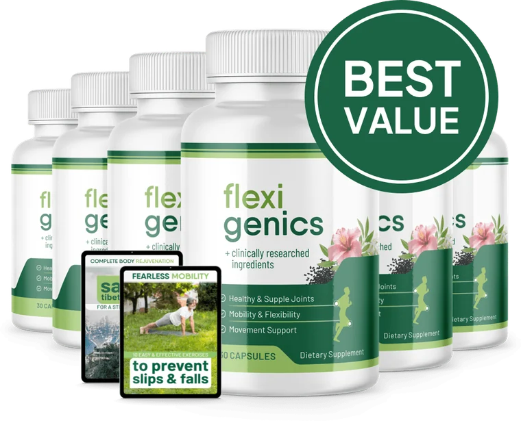 Flexigenics 6 Bottles package